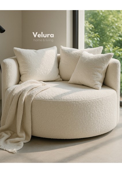 Miz Berjer & Puf & Armut & Tekli Koltuk & Dinlenme Koltuğu - Beyaz indirimleri