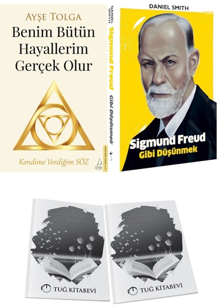 Benim Bütün Hayallerim Gerçek Olur ve Sigmund Freud Gibi Düşünmek + Hediyeli