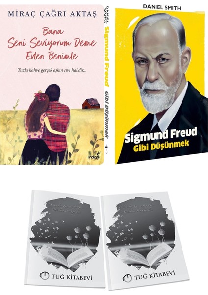 Bana Seni Seviyorum Deme Evlen Benimle ve Sigmund Freud Gibi Düşünmek + Hediyeli