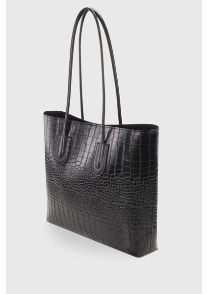 Siyah Kadın Retro Shopper El Ve Omuz Çanta 264 fırsatları