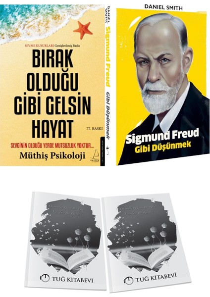 Bırak Olduğu Gibi Gelsin Hayat ve Sigmund Freud Gibi Düşünmek + Hediyeli