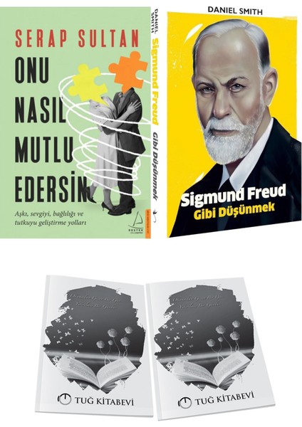 Onu Nasıl Mutlu Edersin ve Sigmund Freud Gibi Düşünmek + Hediyeli