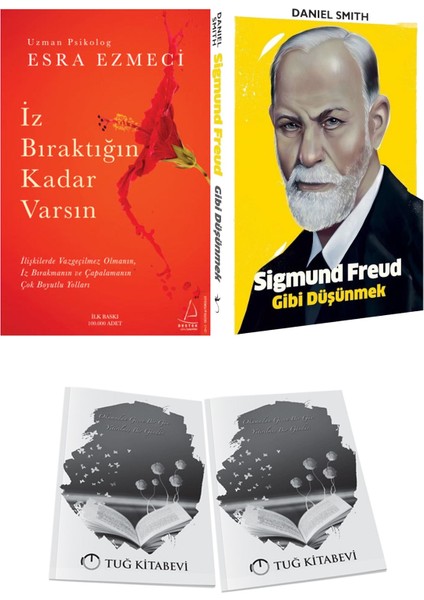 Iz Bıraktığın Kadar Varsın ve Sigmund Freud Gibi Düşünmek + Hediyeli