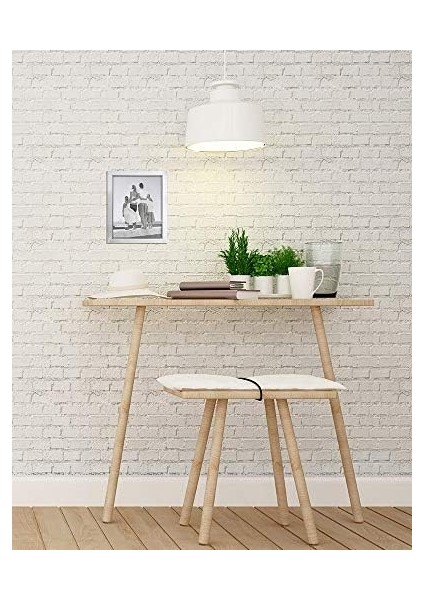 International Designs Uptown Mat Gümüş, Gümüş Moda Metal Çerçeve, 8X10, Gümüş modelleri