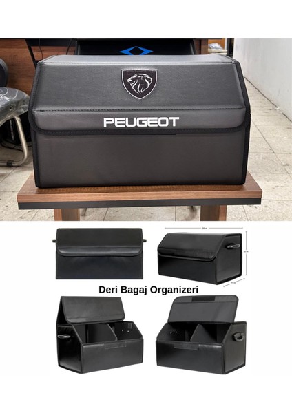 Kişiye Özel Deri Bağaj Çantası Oto Bagaj Düzenleyici Organizatör indirimleri