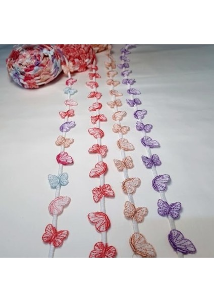 Motifli Şerit Nakış Modeli | Nakış Aksesuar (Pudra Pembesi) modelleri