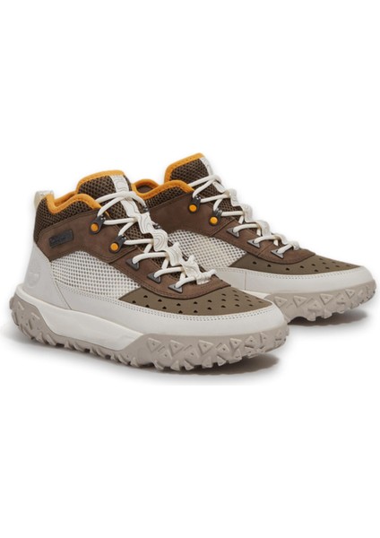 TB0A6CW1 Greenstride Motion 6 Mid Lace Up Sneaker Kahve-Beyaz Erkek Ayakkabı fiyatları