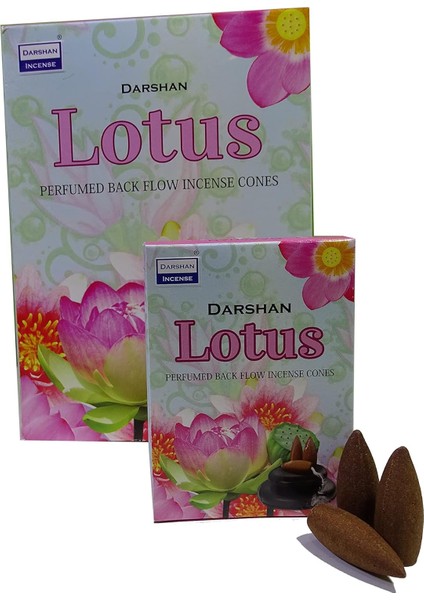 Hd Lotus - Nile Lotus Çiçeği Kokulu/ meditation Özel Aromalı Special Collection Geri Akış Normal Boy Backflow Hd Lotus - Nile Lotus Çiçeği Kokulu Özel Aromalı Cones Konik Tütsü Paket 10 Adet