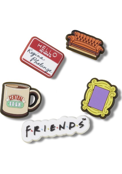 Jibbitz Charms 5 Pack Unisex Trend