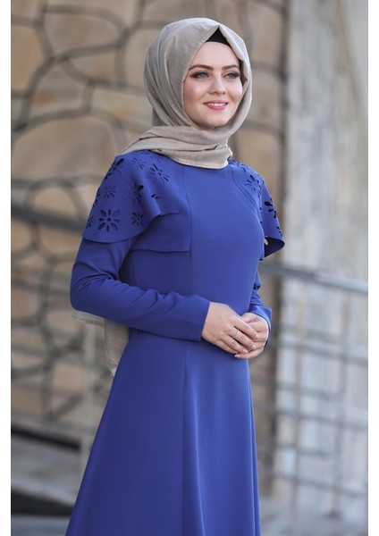 Pelerinli Takım Elbise MC0034 Indigo fiyatları