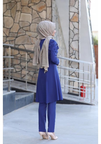 Pelerinli Takım Elbise MC0034 Indigo modelleri