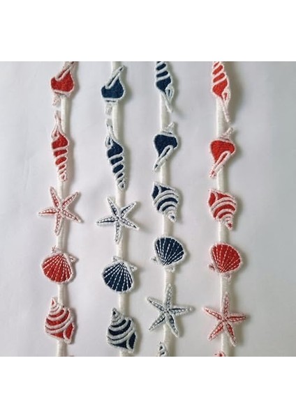 Kabukları Motifli Şerit Nakış Modeli | Nakış Aksesuar (Kırmızı) fiyatları