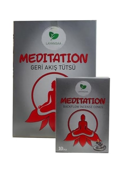 Meditasyon/meditation Arınma Özel Aromalı Special Collection Geri Akış Normal Boy Backflow Hd Meditasyon/meditation Özel Aromalı Cones Konik Tütsü Paket 10 Adet fiyatları