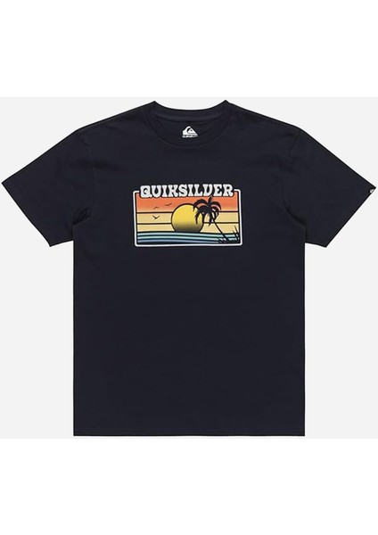 Sun Faded Ss Dark Navy Tişört
