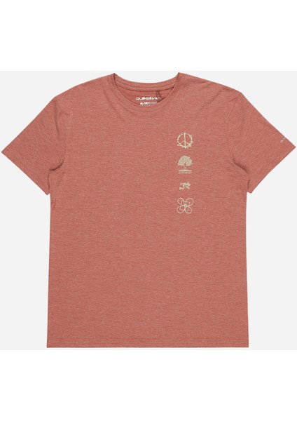 Coastal Run Ss Henna Heather Tişört