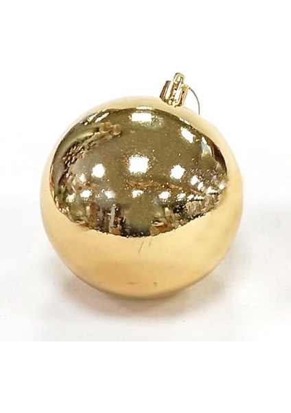Yılbaşı Topu 6'lı Paket Gold 8 Cm. fiyatları