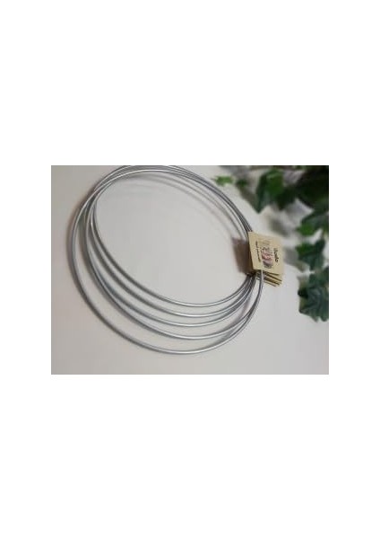 Metal Makrome Çember 24 cm 5li Set Galvanizli Kasnak Halka Düş Kapanı ENDSETCEM24