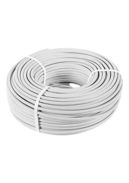 Cca Ttr Kablo 3x2,5mm Beyaz 100 mt