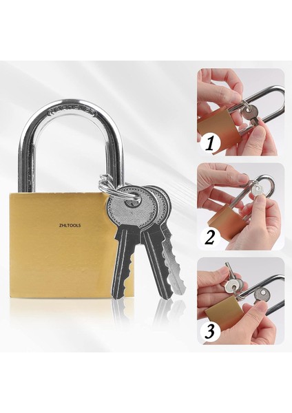 Zhltools 30MM Dolap Çanta Bavul Kilidi Asma Kilit fırsatları