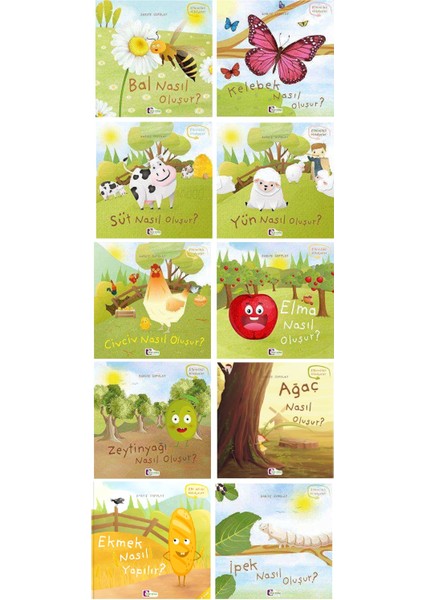 Nasıl Oluşur Etkinlikli Hikaye Seti 10 Kitap