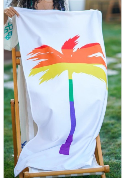 Palm Pamuk & Microfiber Plaj & Banyo Havlusu, Hızlı Kuruma, Hafif, OEKO- TEX100, Pamuktan Daha Yumuşak, Banyo, Sauna, Plaj, Havuz, Seyahat, Tatil Için