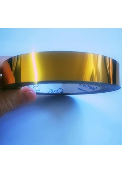 Pvc Bant Altın 2cm x 10 Metre, Dekorasyon Bandı, Mobilya, Kapı ve Duvar Süsü fiyatları