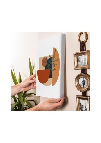 Retro Home Çiçek Tasarımlı 30X40 Kanvas Tablo Duvar Tablosu fiyatları