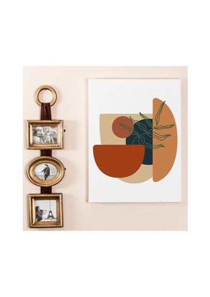 Retro Home Çiçek Tasarımlı 30X40 Kanvas Tablo Duvar Tablosu modelleri