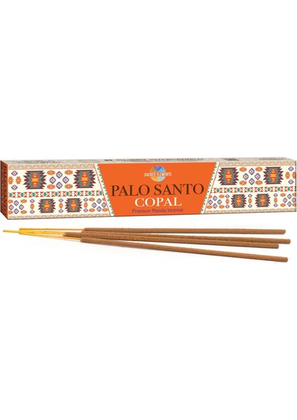Make It Easier Sacred Elements Premium Masala Tütsü || Palo Santo & Copal (Palo Santo & Kopal Reçinesi)