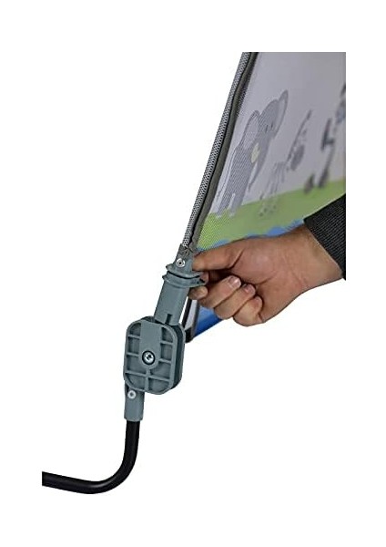 Baby AGU-105-90 Katlanabilir Yatak Bariyeri (Hayvan Desenli, 90CM) fiyatları
