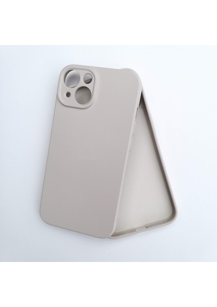iPhone 13 Uyumlu Kamera Korumalı İçi Kadife Esnek Soft Silikon Kılıf