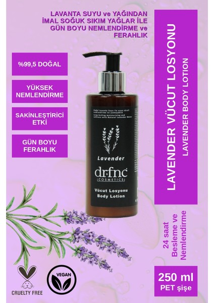 Lavender Vücut Losyonu 250 ml