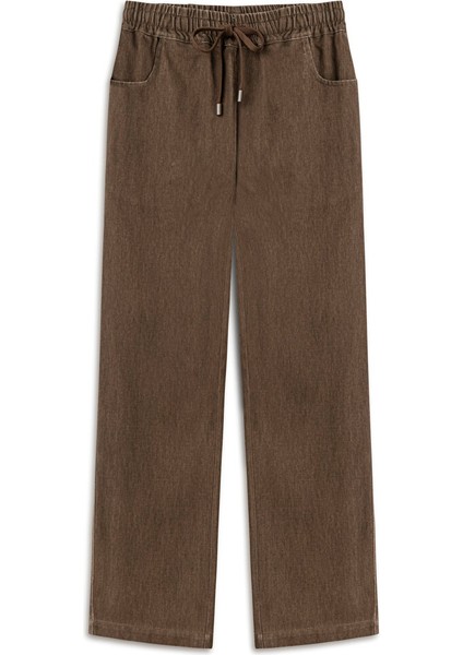 Elastik Bel Non Denim Pantolon TW6250003086074 fırsatları