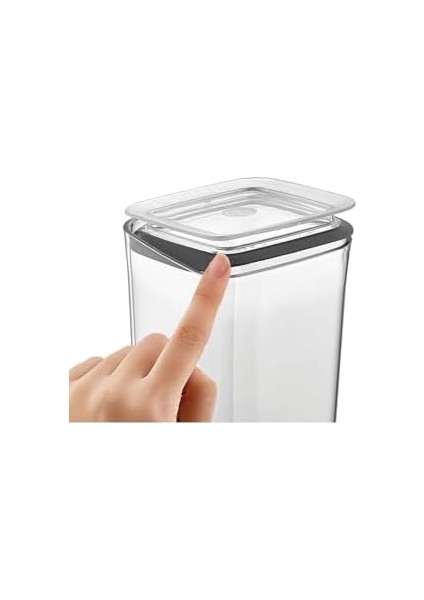 Ahmet Sude Kare Saklama Kabı 3 x 2 Litre, Şeffaf fiyatları
