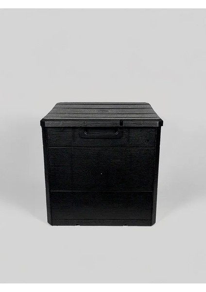 120 Litre Bahçe Depolama Sandığı Balkon Saklama Dolabı Kapaklı Plastik Sandık Kirli Çamaşır Sepeti 50X45X50CM fırsatları