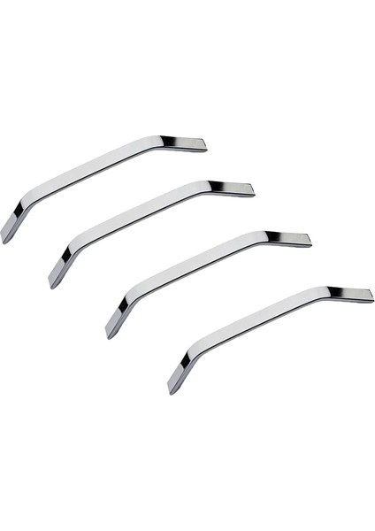 Alüminyum Ince Şahin Kulp Krom 160 mm / 4 Adet
