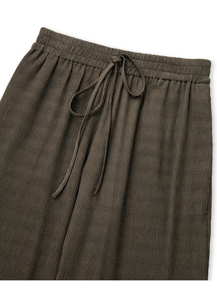 Elastik Bel Dokulu Pantolon IW6250003139022 fiyatları