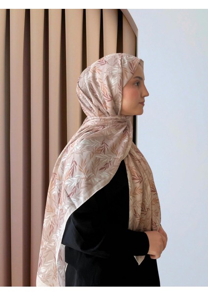 Pastel Yaprak Desenli Şal fiyatları