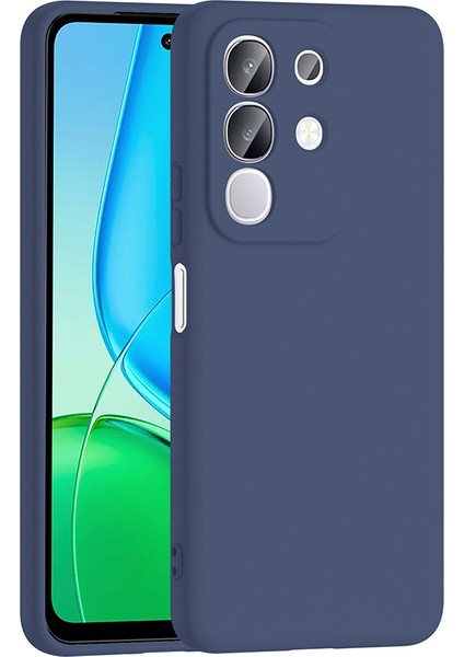 Vivo Y29 4g Kılıf Zore Mara Lansman Kapak-Lacivert
