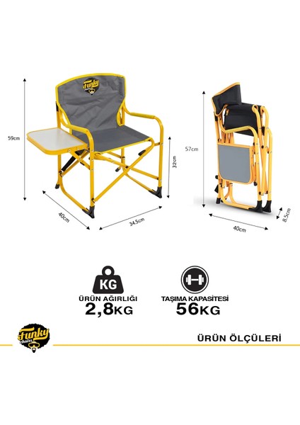 Funky Chaırs Çocuk Lüks Kamp Sandalyesi