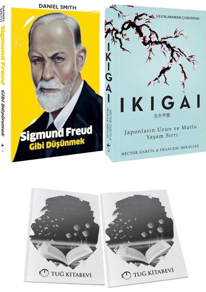 Sigmund Freud Gibi Düşünmek ve Ikigai Japonların Uzun ve Mutlu Yaşam Sırrı + Hediyeli