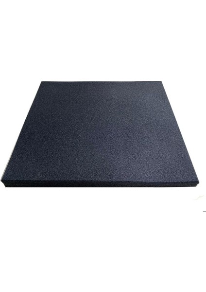 Karo Kauçuk Zemin Kaplama Siyah Renk 40 x 40 cm 2 cm modelleri