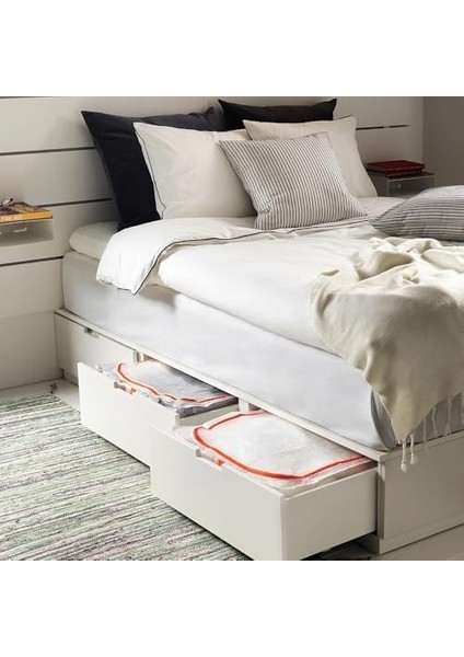 Parkla Saklama Çantası 55 x 49 x 19 Cm, Mevsimlik Dekorasyonlardan Giysi, Ayakkabı ve Yatak Takımlarına Kadar Her Şey Için Mükemmeldir. modelleri