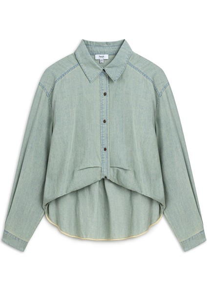 Çift Parça Görünüm Bluz TW6250006041013 indirimleri