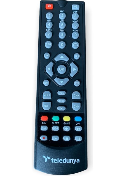 Teledünya Neta Kablo Tv 8800 Kumandasi