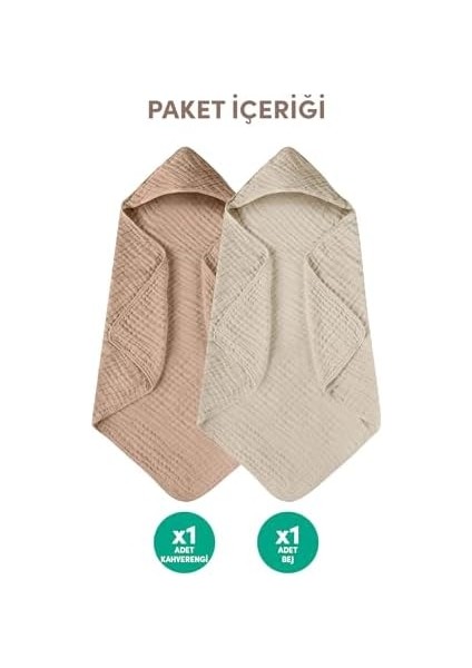 Müslin Pamuklu Havlu Kundak - 80X80 cm Bebek Banyo Havlusu - Ultra Yumuşak ve Emici fiyatları