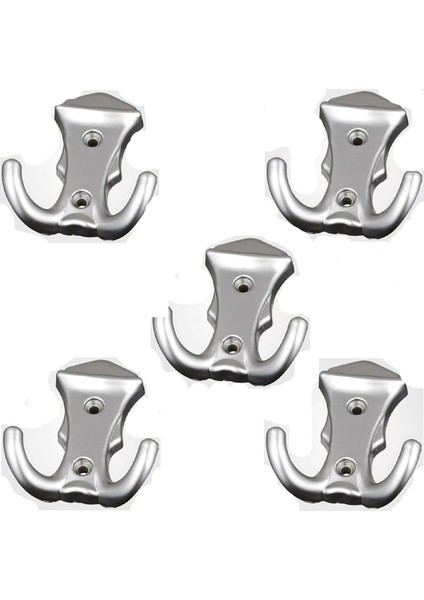 Askı, Kobra Mat Krom 5 Adet, Vidaları ile Birlikte Gönderilir