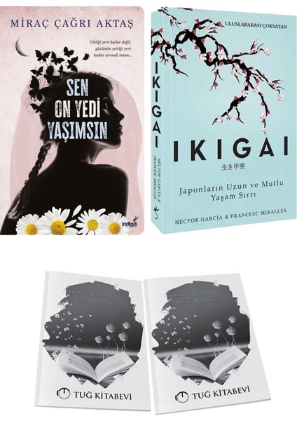 Sen On Yedi Yaşımsın ve Ikigai Japonların Uzun ve Mutlu Yaşam Sırrı + Hediyeli