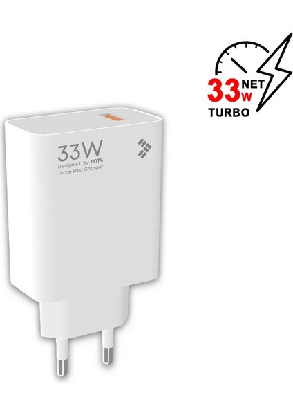 Xiaomi Redmi 10X Pro 5g Uyumlu 33W Turbo USB Şarj Seti Qc 4.0 MT-A1753 fiyatları