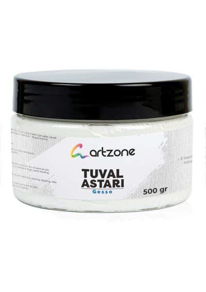Tuval Astarı - Gesso 500 Gram